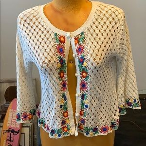 Crochet cardigan